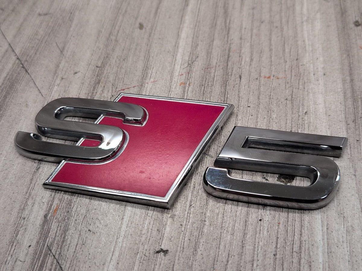 2008-2017 Audi S5 8T Liftgate Trunk Lid Badge/ Letters 8T0853735 OEM