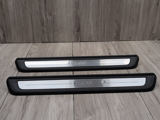 2019-2026 BMW 330i G20 Front Left Right Scuff Plate Door Sill SET 7407377