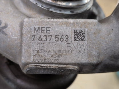 OEM BMW F22 F30 F32 F36 G01* G30* 330 430 X3 Engine B46 Turbo Charger w Manifold