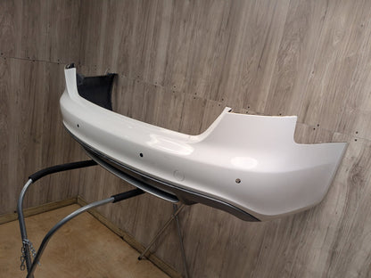 2009-2012 Audi S4 B8 Rear Bumper Cover White T9/ Y9C