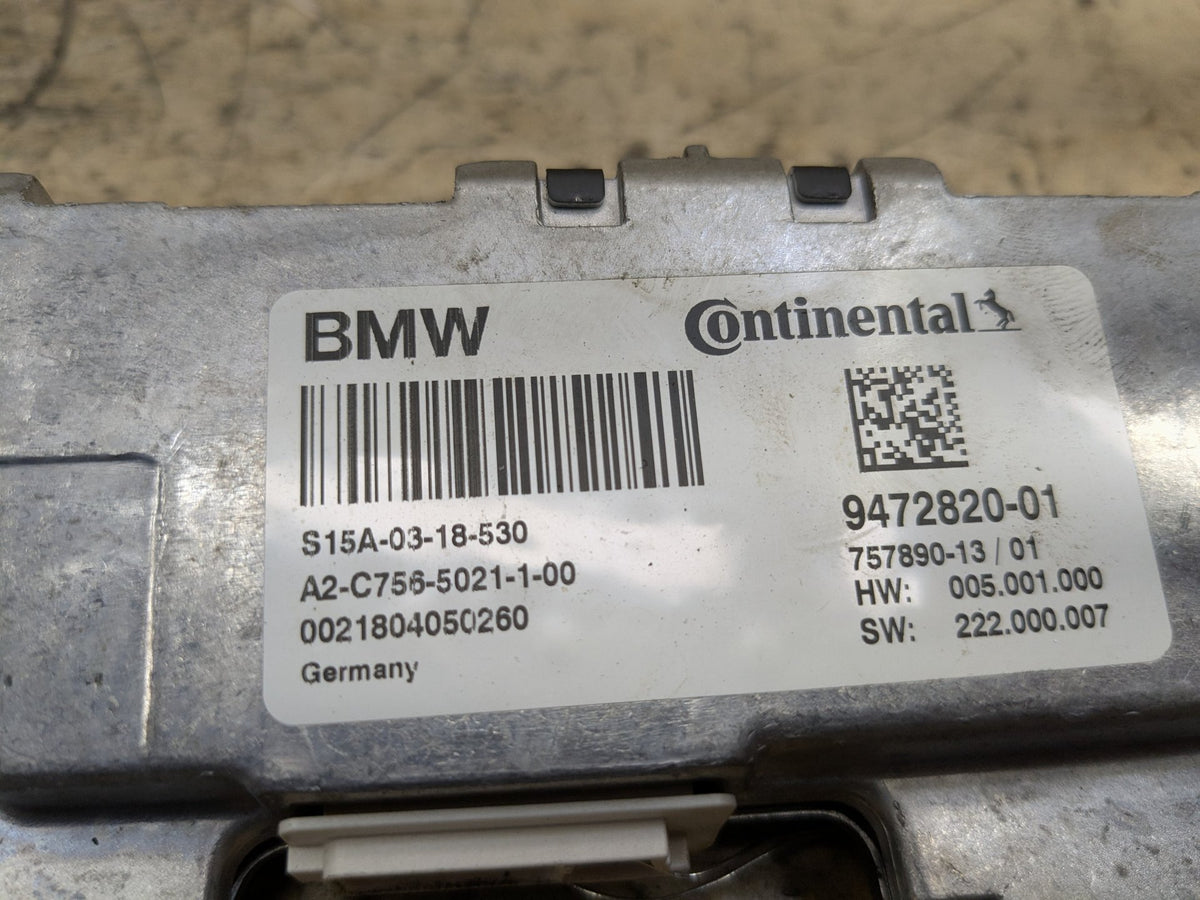 2016-2019 BMW 740Li G12 Front Windshield Kafas Lane Assist Camera 9472820 OEM