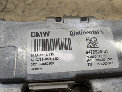 2016-2019 BMW 740Li G12 Front Windshield Kafas Lane Assist Camera 9472820 OEM