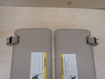 2012-2018 BMW 328i F30 Front Left Right Sun Visor SET 7322229