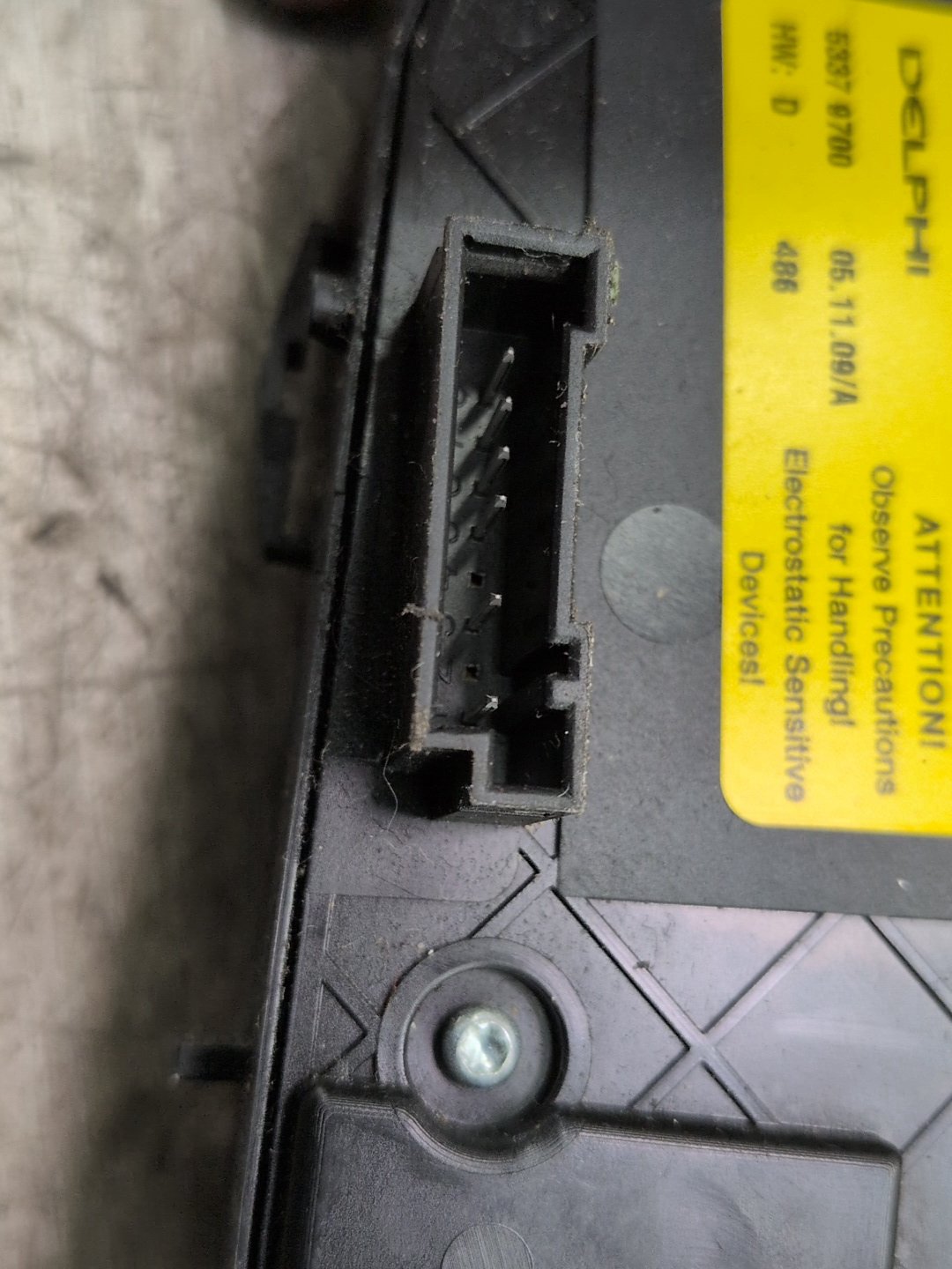 OEM BMW E93 328 335 M3 Front Left Driver Memory Seat Adjustment Control Switch