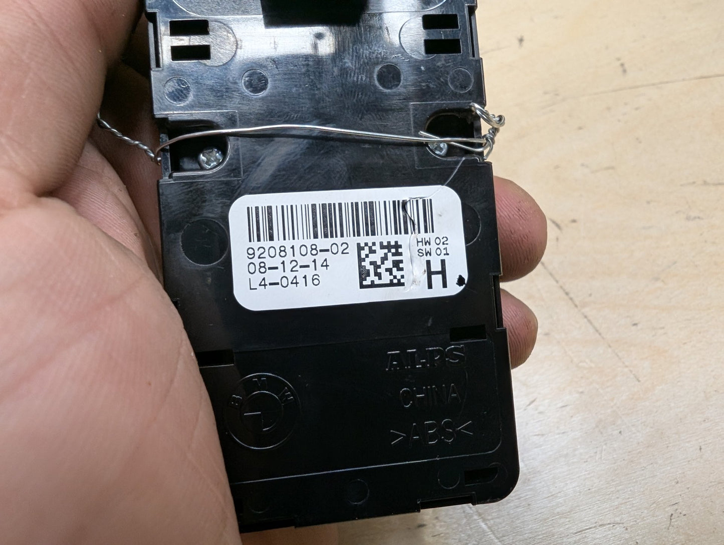 2012-2018 BMW 320i F30 Front Left Driver Door Master Window Switch 9208108