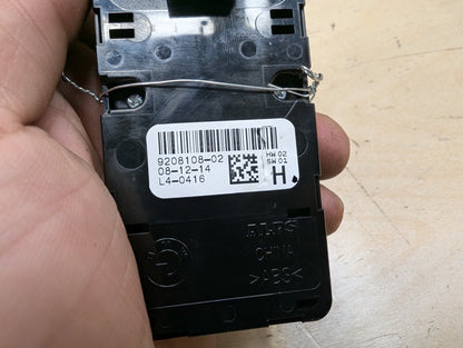 2012-2018 BMW 320i F30 Front Left Driver Door Master Window Switch 9208108