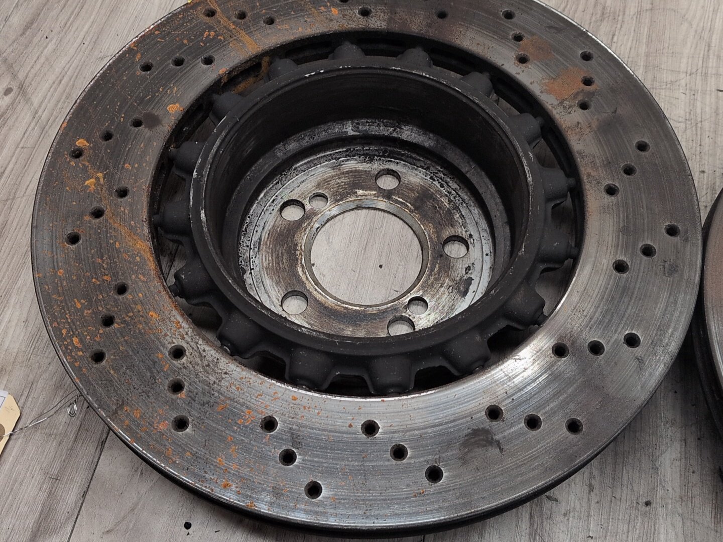 2014 - 2018 BMW X5 F85 Rear Left Right Brake Disc Rotors SET 2284903 S63B44T2
