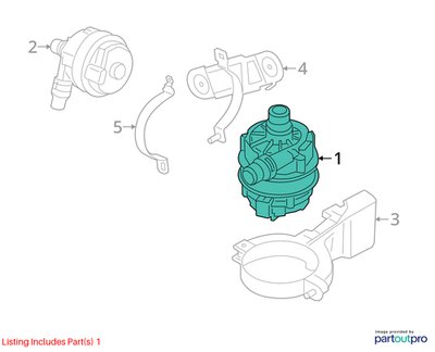 OEM BMW G01 G05 G20 G22 G26 Engine B46 B58 Auxiliary Electric Water Pump Cooling