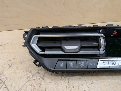 19-21 OEM BMW G20 330 M340 G29 Z4 Dash Center Air Vent Grille AC Control Switch