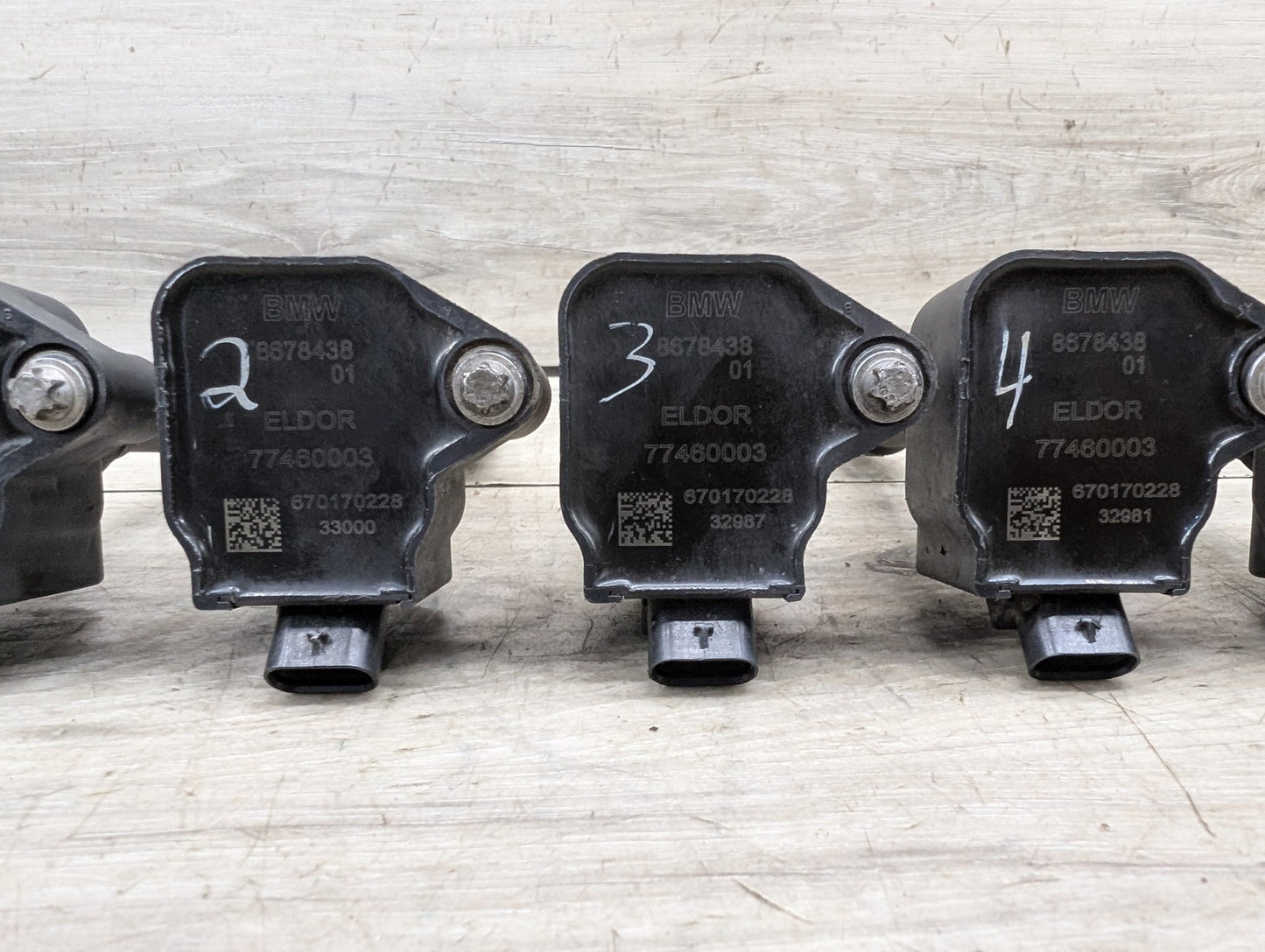 BMW F30 340i B58B30M0 Engine Motor Ignition Coil SET 8678438