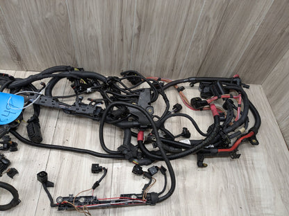 2014 - 2018 BMW X5 F85 Engine Motor Transmission Wiring Wire Harness SET 8043689 S63B44T2