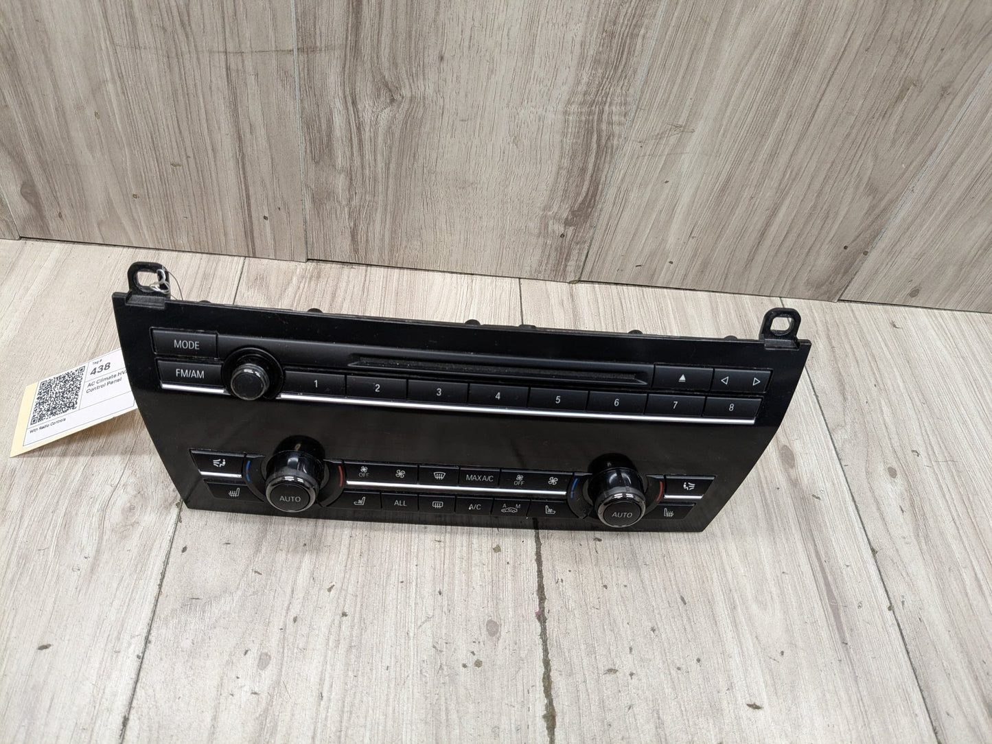 OEM BMW F01 F02 F10 528 M5 Climate AC Heater Control Panel
