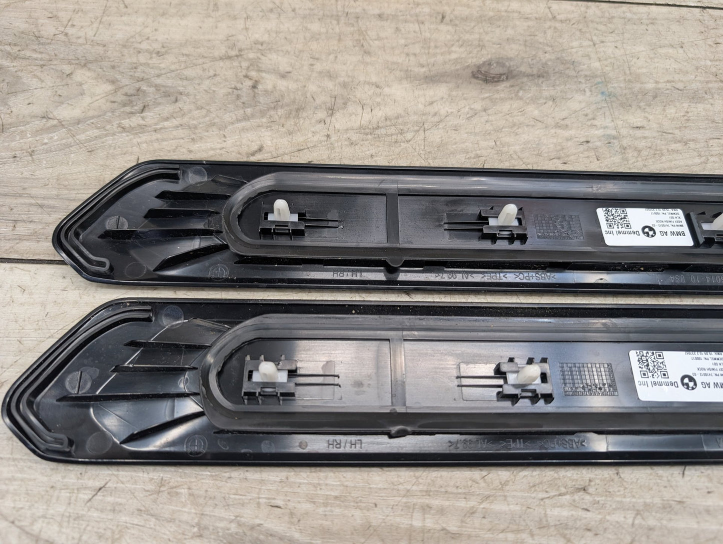 18-24 OEM BMW G01 G02 X3 X4 X Line Front Left Right Door Cover Trim Sills PAIR