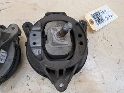 2012-2018 BMW F30 328i N20B20O0 Left Right Engine Bracket Support Mount SET 6787657