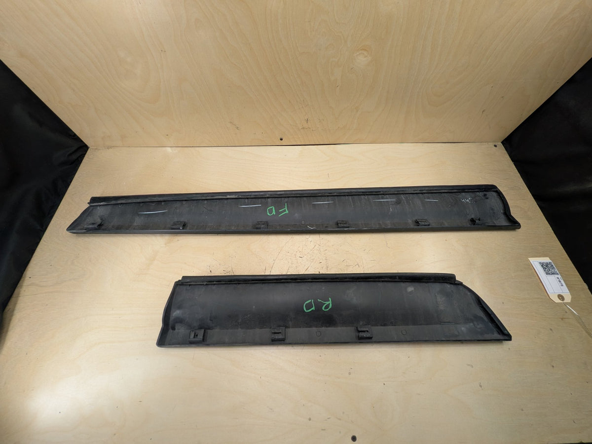 2011-2016 BMW X3 F25 Left Driver Side Skirt Rocker Panel Mouldings Front Rear SET