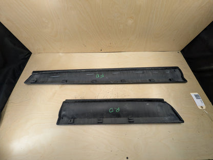 2011-2016 BMW X3 F25 Left Driver Side Skirt Rocker Panel Mouldings Front Rear SET