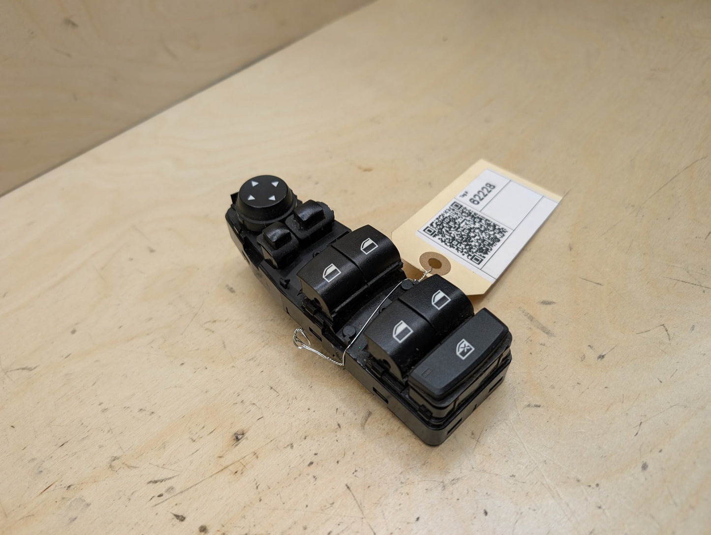 OEM BMW F06 F10 F25 F30 F80 Front Left Driver Main Master Power Window Switch
