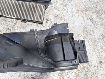 06-13 OEM BMW E90 E92 E93 328 335 Cabin Air Filter Cowl Housing Lower Upper SET