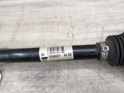 11-17 OEM BMW F25 X3 28iX AWD Front Left Driver Output Shaft CV Axle