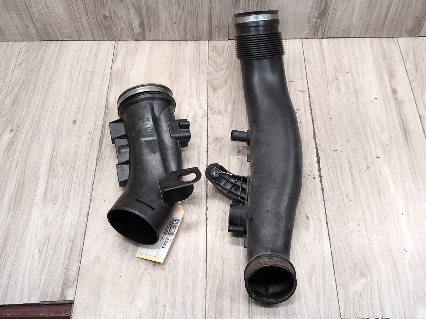 11-16 OEM BMW F10 N55 Engine Turbo Intercooler Induction Pipe Hose Duct