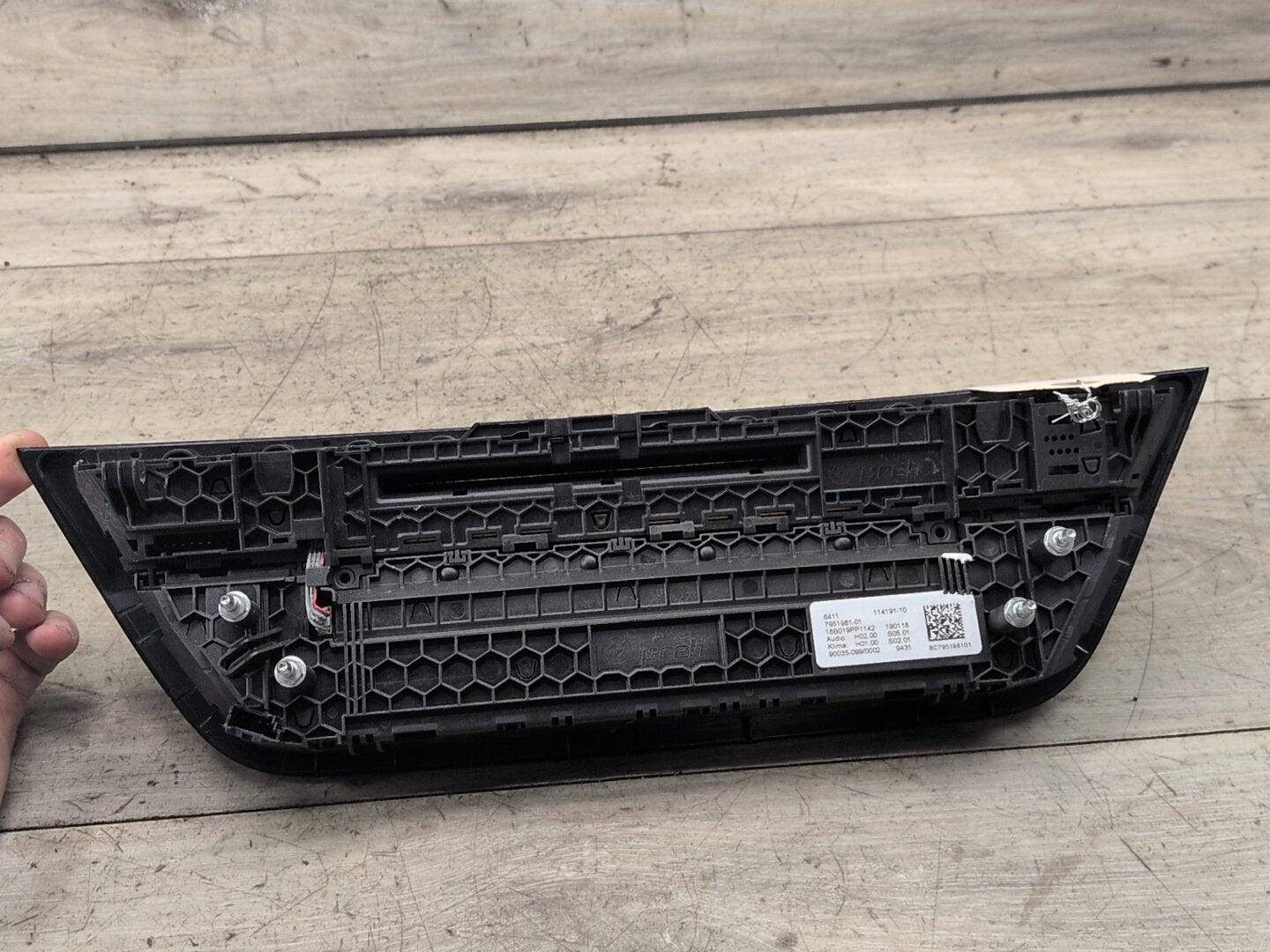 2018-2024 BMW X3 G01 Radio Control Panel 7951981 OEM