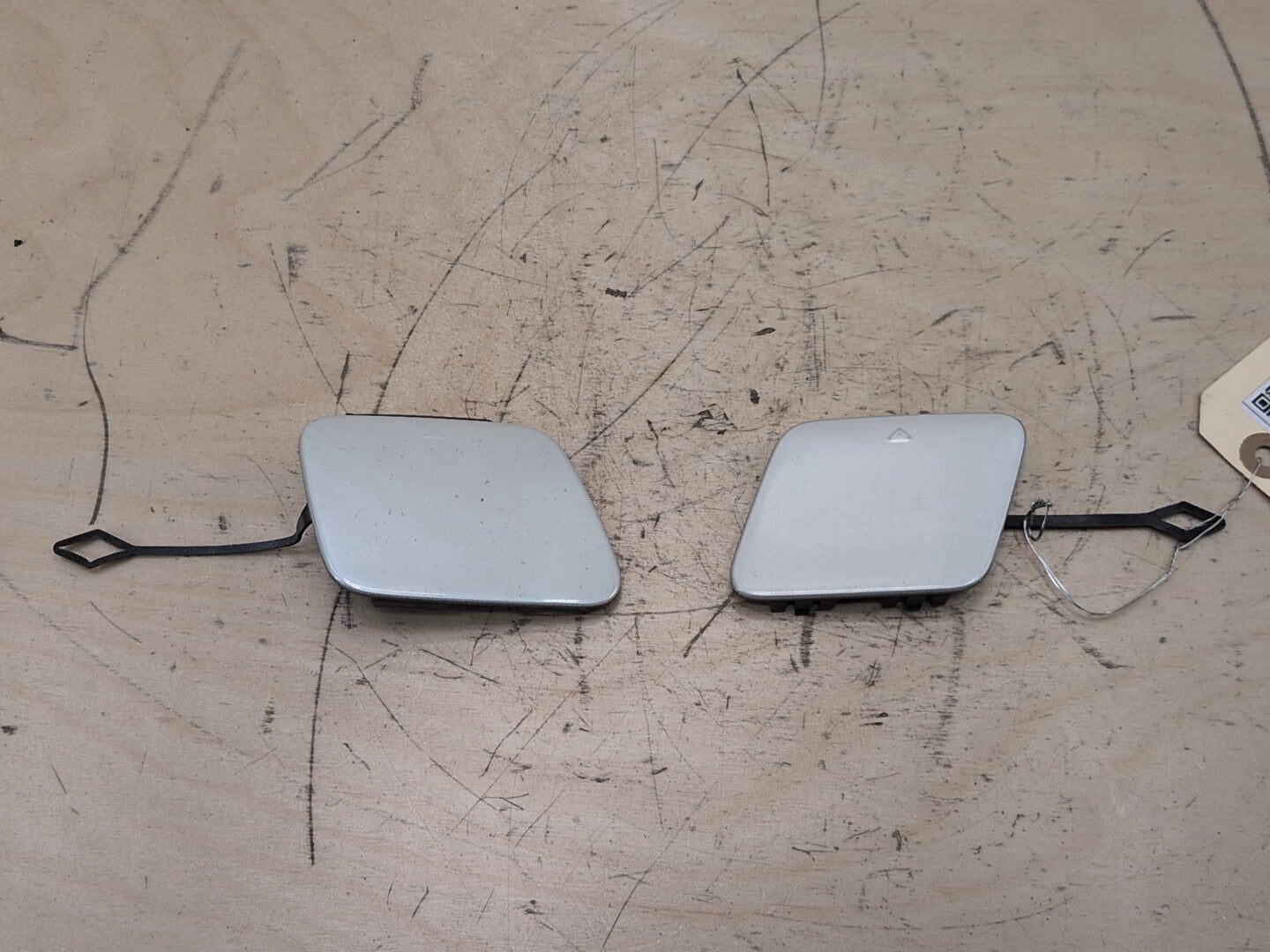 2016-2022 BMW 750i G12 Front Left Right Bumper Headlight Washer Nozzle Insert Covers SET 7358485