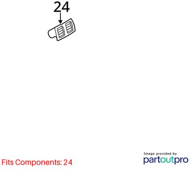 OEM BMW F22 F30 F32 F36 F80 F82 M3 M4 Rear AC Air Vent Trim Cover Panel Black