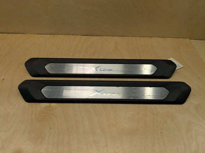 2018-2025 BMW X3 G01 Front Left Right Scuff Plate Door Sill SET 7410012 OEM