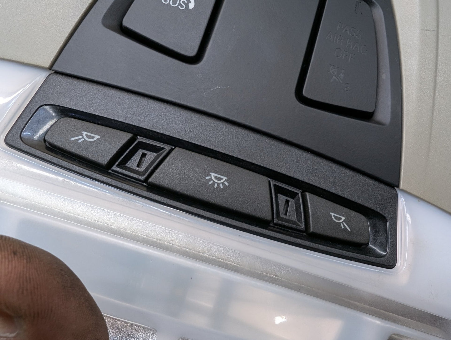 2012-2018 BMW 320i F30 Headliner Overhead Dome Light Switch Module 9312494