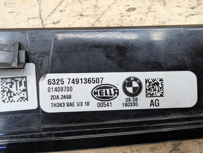 2019-2026 BMW X5 G05 Upper Liftgate Trunk Lid 3rd Brake Light 7491365 OEM