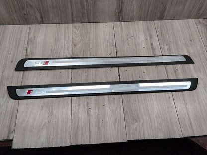 2013 - 2017 Audi S5 8T Front Left Right Scuff Plate Door Sill SET 8T0853373 CTUB