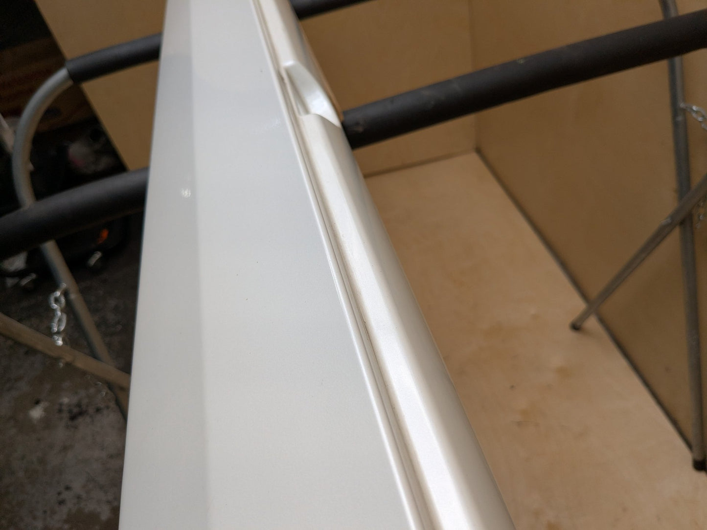 17-23 OEM BMW G30 530 540 Left Driver Side Skirt Rocker Panel White A96