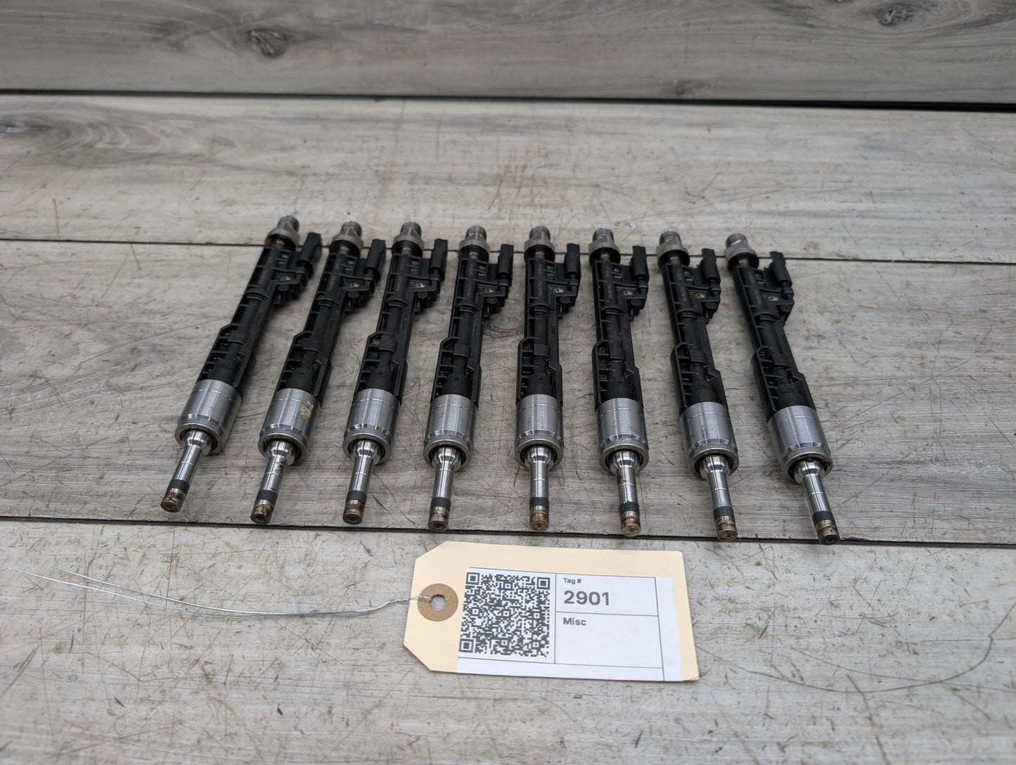 2014 - 2018 BMW X5 F15 Engine Motor Fuel Injector SET 8627842 N63B44O1