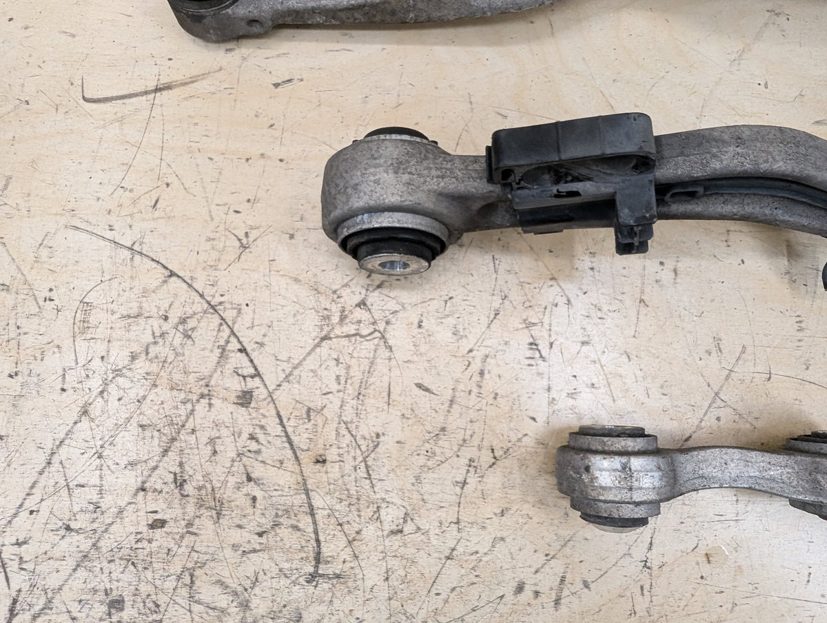 09-18 OEM BMW F02 F06 F10 F12 F13 Rear Left Driver Upper Lower Control Arm SET