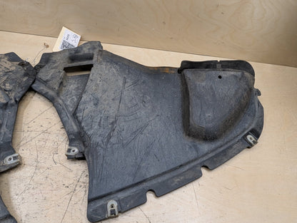 2016-2022 BMW 750i G12 Front Left Right Bumper Mud Flaps SET 7347024