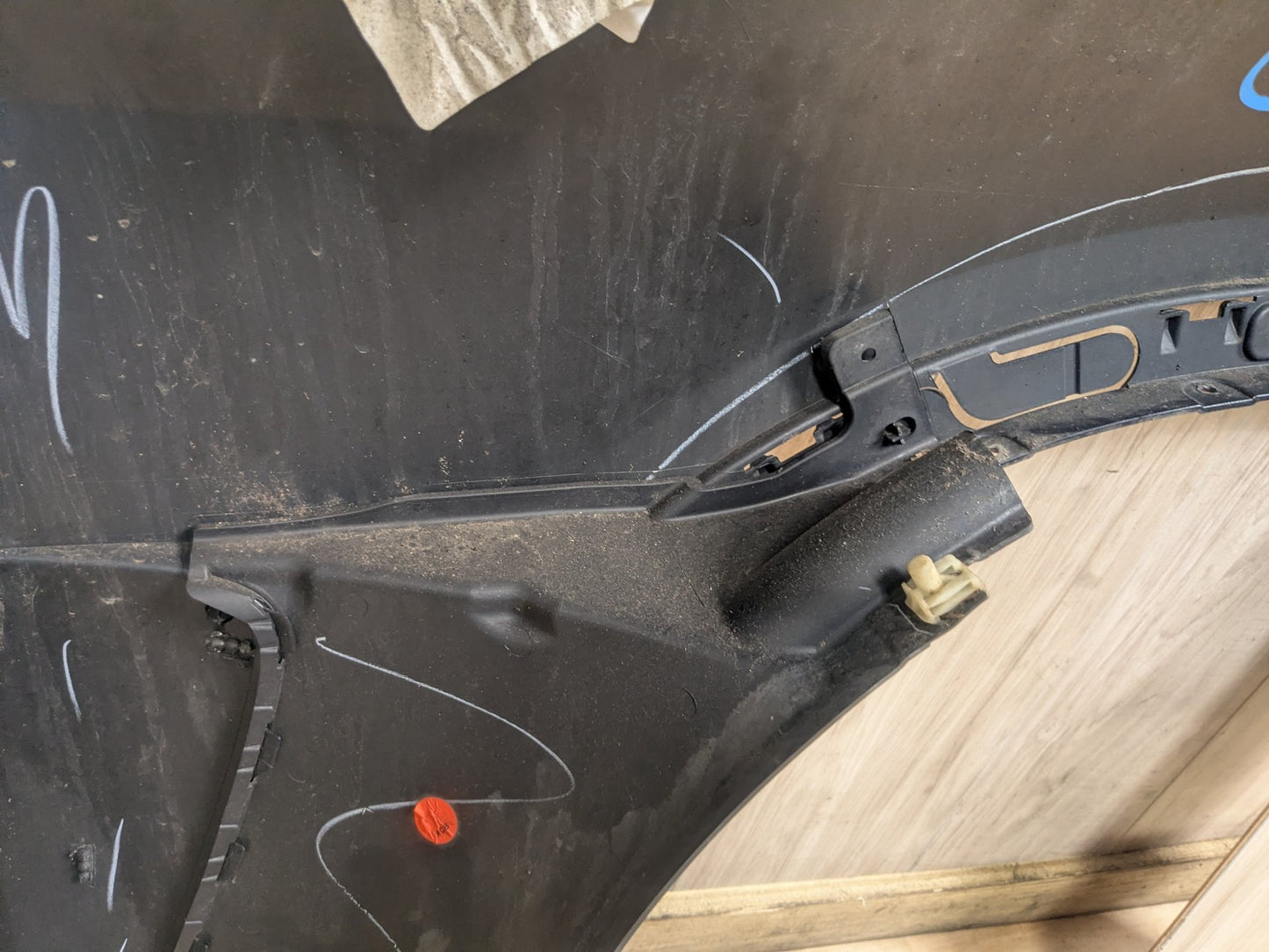 2015-2018 BMW X5 F85 Front Left Driver Fender Panel Black 416