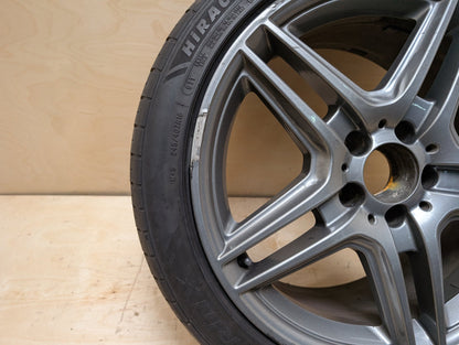 OEM Mercedes W207 E300 E400 E550 AMG Rear Wheel Rim 18x8.5 ET48 5 Double Spoke