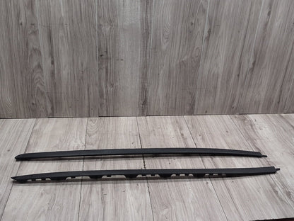 2014-2018 BMW X5 F85 Front Left Right Side Windshield Drip Trim Molding SET 7462205