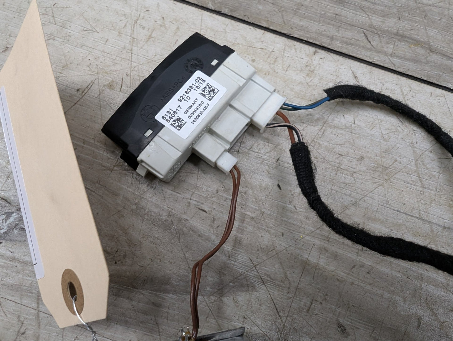 2014 - 2018 BMW X5 F15 Steering Wheel Vibration Generator Motor w/ Module SET 9218381 N63B