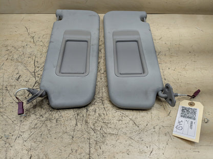 2007-2013 BMW 335i E92 Front Left Right Sun Visor SET 6957369 OEM