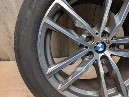 OEM BMW G01 G02 X3 X4 Wheel Rim 19x7.5 ET32 LM Rad Doppelspeiche Style 698M