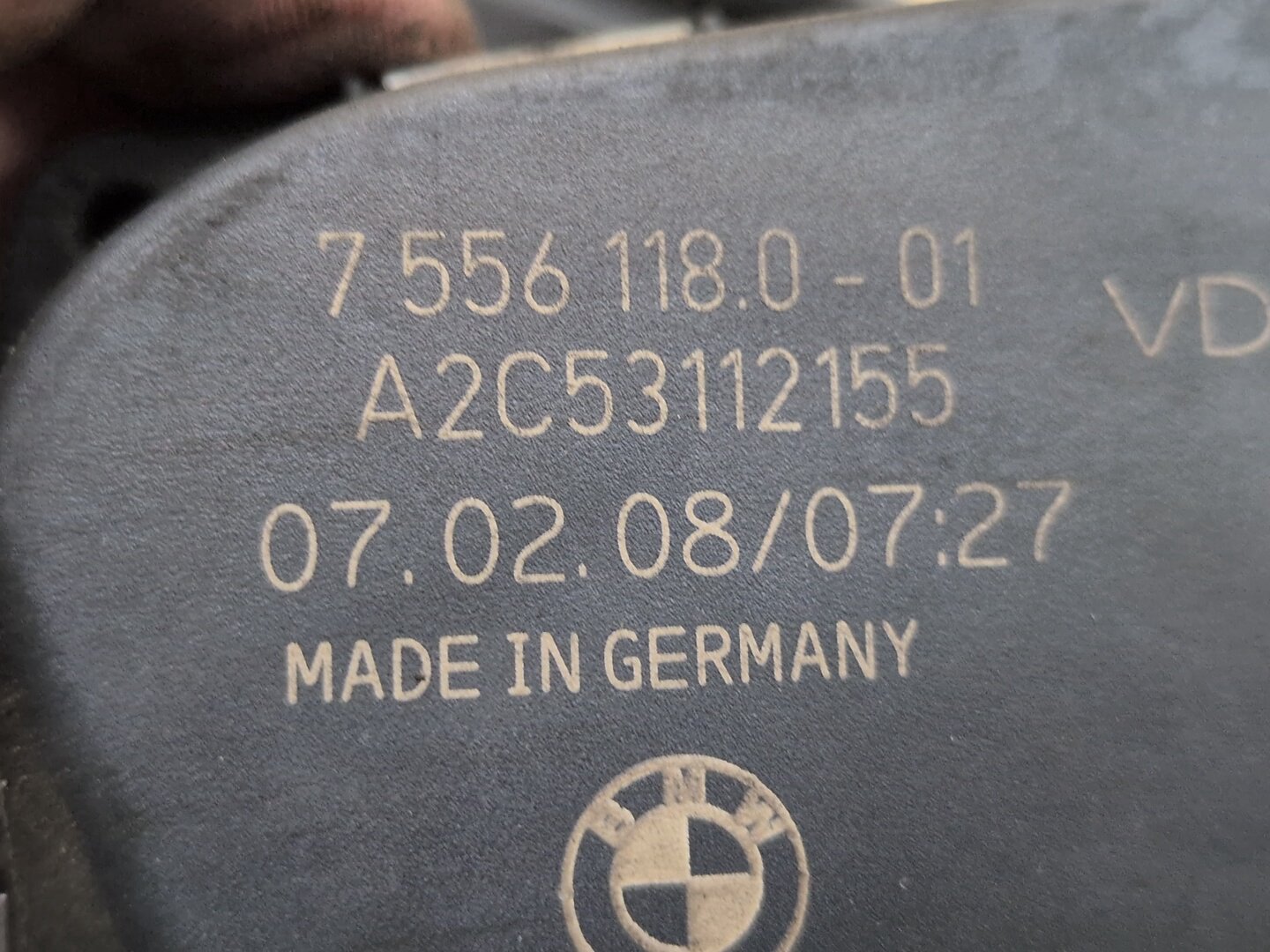 OEM BMW E82 E88 E89 E90 E92 E93 F10 F25 Engine N52 Throttle Body