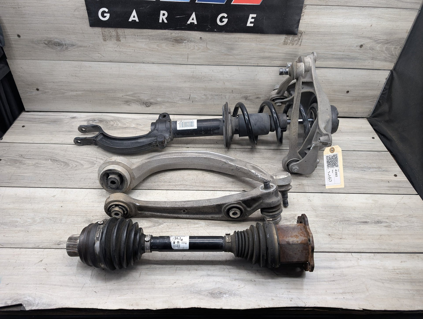 2008 - 2017 Audi S5 8T Front Right Passenger Control Arms SET 8K0407271AJ