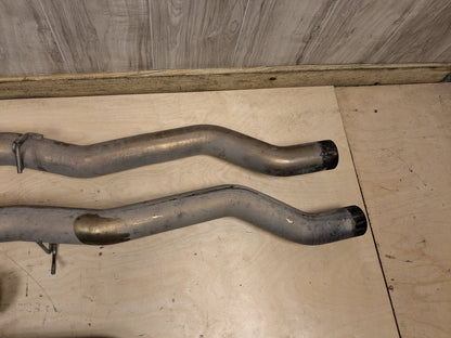17-24 AMYTRIX BMW G30 M550iX N63TU2 4.4L V8 Valved Exhaust Muffler Pipes SET
