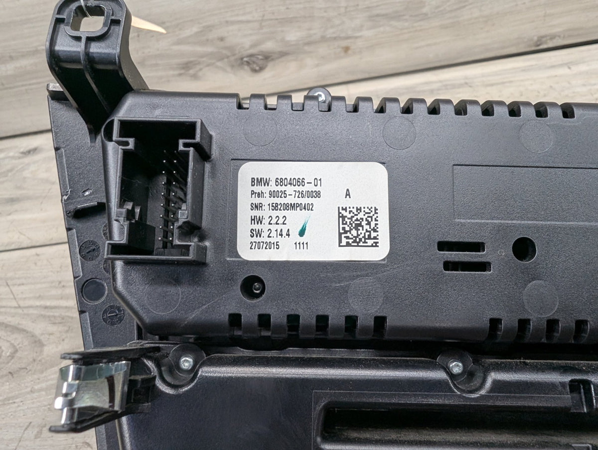 2014-2018 BMW X5 F15 Front AC Heater Climate Control Switch 6804066 OEM