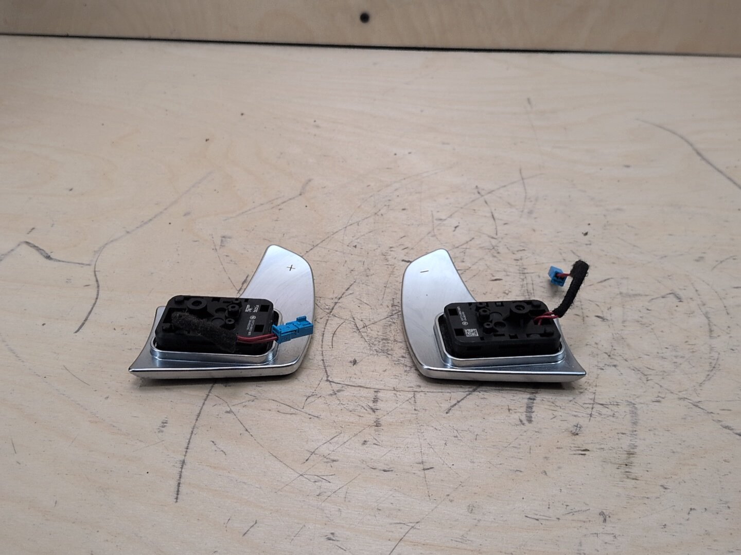 2016-2022 BMW 750i G12 Left Right Steering Wheel Paddle Shifter SET 9372496