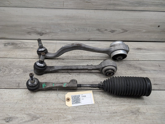 2018 - 2024 BMW X3 G01 Front Right Passenger Control Arms w/ Tie Rod SET 8854990 B58B30O1