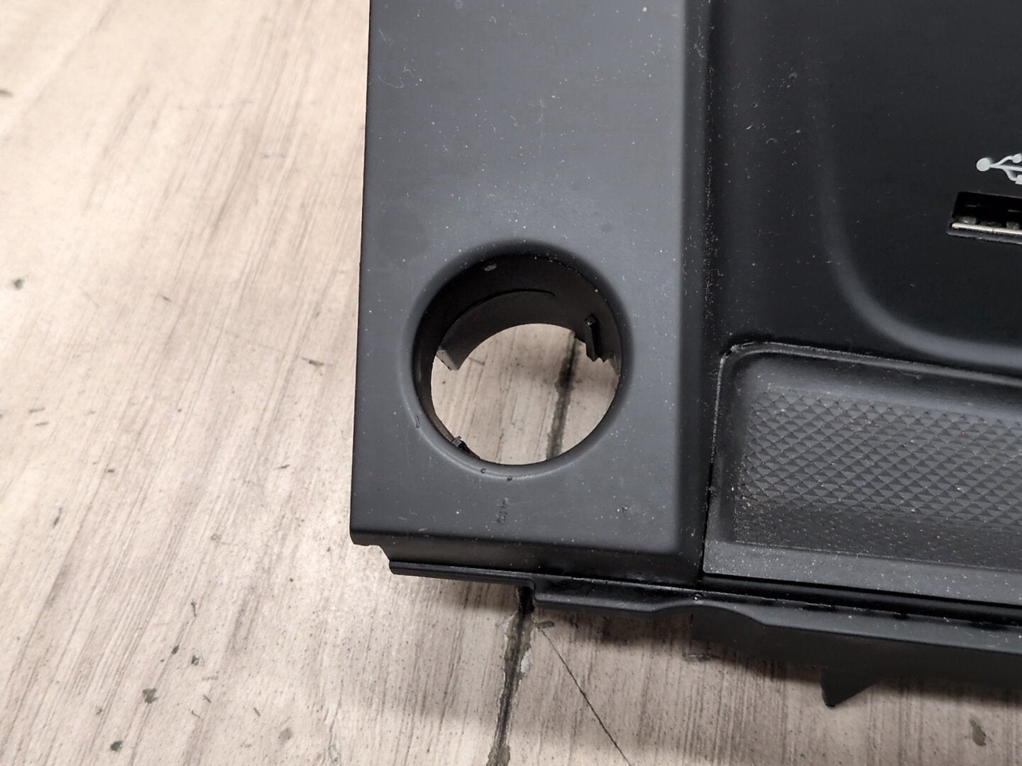 17-24 OEM Audi A4 A5 S4 S5 Center Console Storage Tray w/ USB Power Outlet