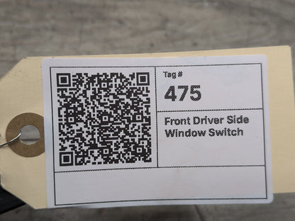 OEM BMW E93 E89 Z4 335 Convertible Main Window Switch Control Folding Mirrors