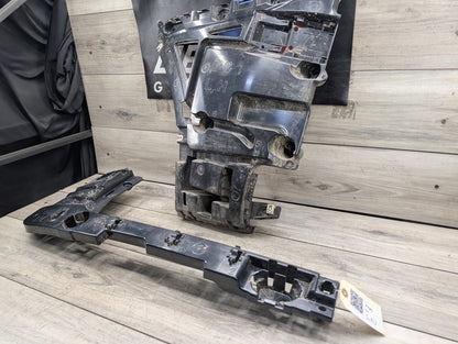 2018 - 2024 BMW X3 G01 Rear Left Driver Bumper Support Brackets SET 7400665 B46B20O1